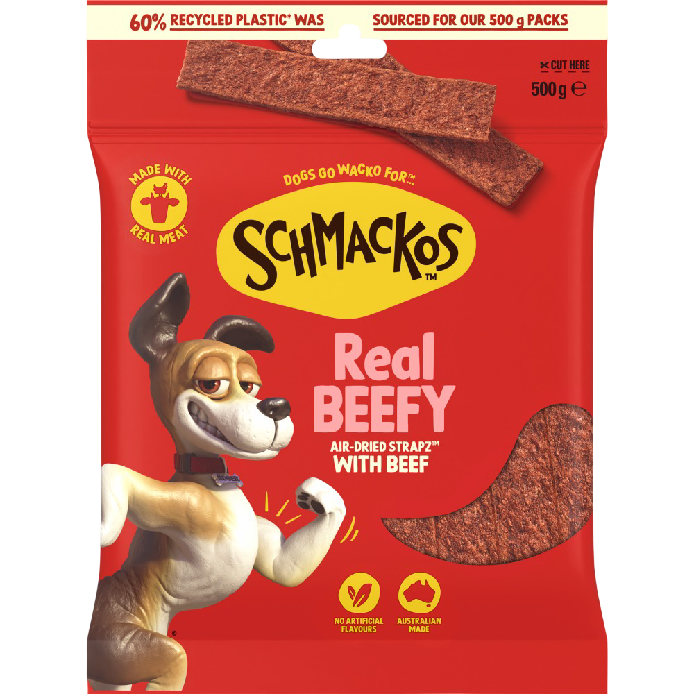 SCHMACKOS™ STRAPZ™ WITH BEEF image