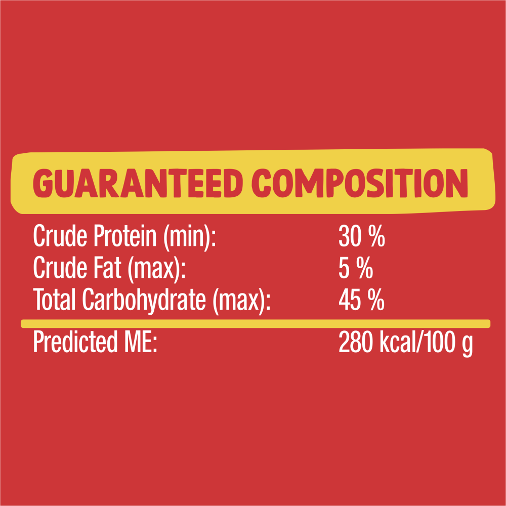 SCHMACKOS™ Special Edition Air-Dried STRAPZ™ Dog Treats Bega Peanut Butter Flavour image 1