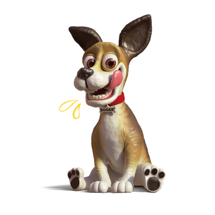Roger Licking his Lips